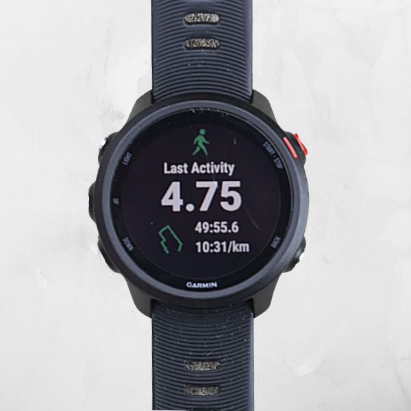 GPS Watch Distance Monitoring
